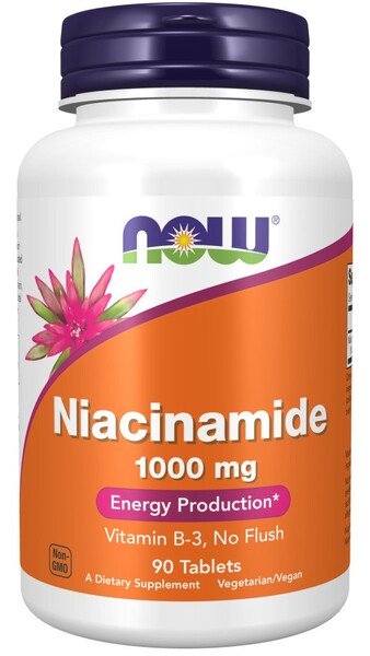 Niacinamide, 1000mg - 90 tablets