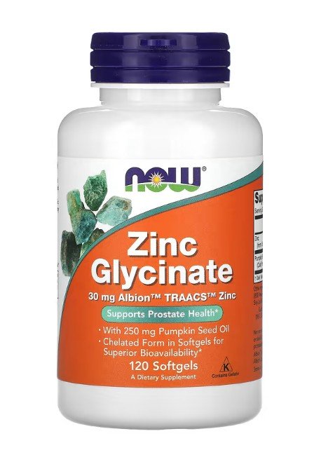 Zinc Glycinate - 120 softgels