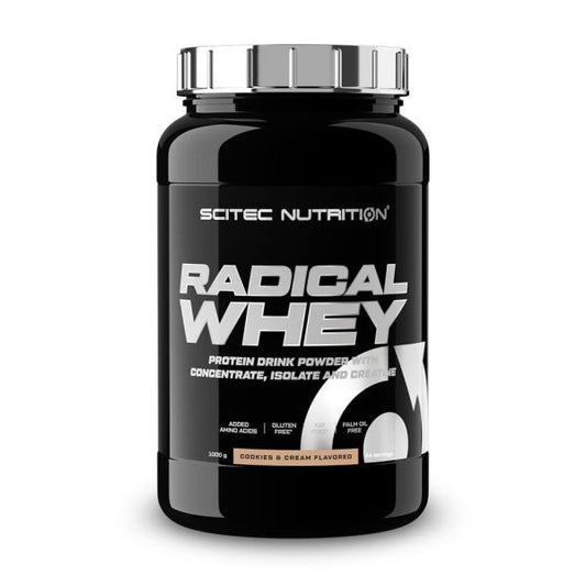 Radical Whey, Cookies & Cream - 1000g