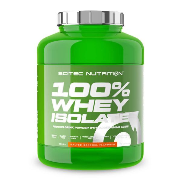 100% Whey Isolate, Salted Caramel - 1816g