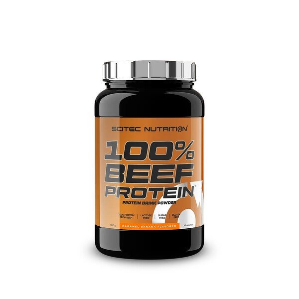 100% Beef Protein, Caramel Banana - 900g