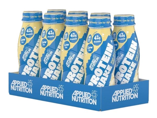 High Protein Shake, Vanilla Ice Cream - 8 x 500 ml.